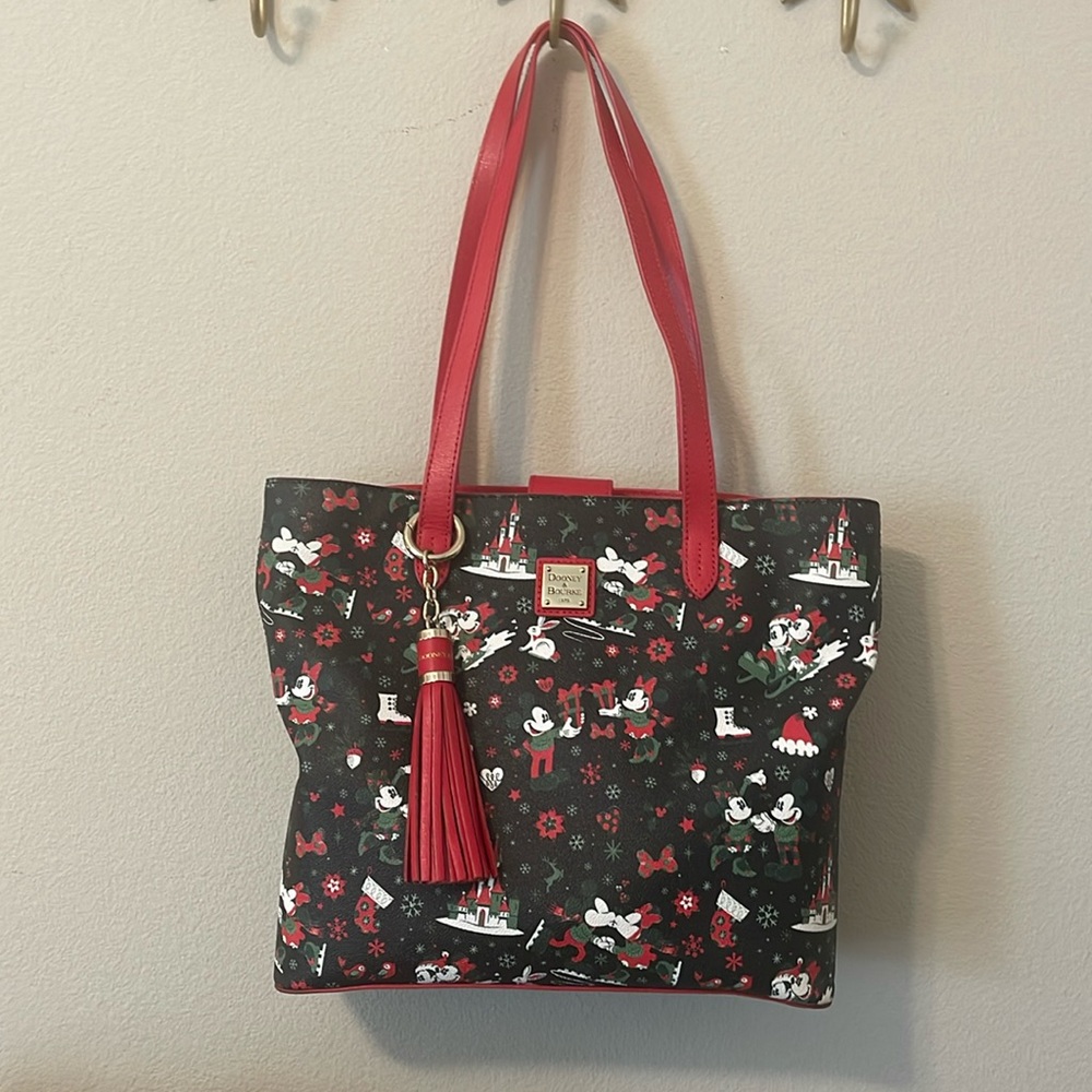 Disney Dooney Christmas tote